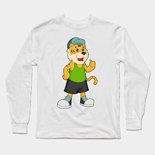 Tiger Cap Long Sleeve T-Shirt